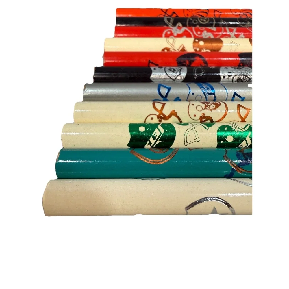 VTG NFL Football Pencil Lot of 11 Unsharpened Pencils Teams Teammate New NOS